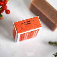 Natural Vegan Christmas Soap Bar – Cinnamon Gingerbread Scent