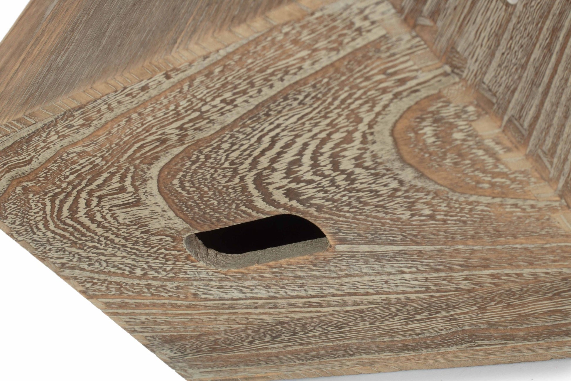 16 Inch Oak Effect Wooden Keepsake Box - REGN