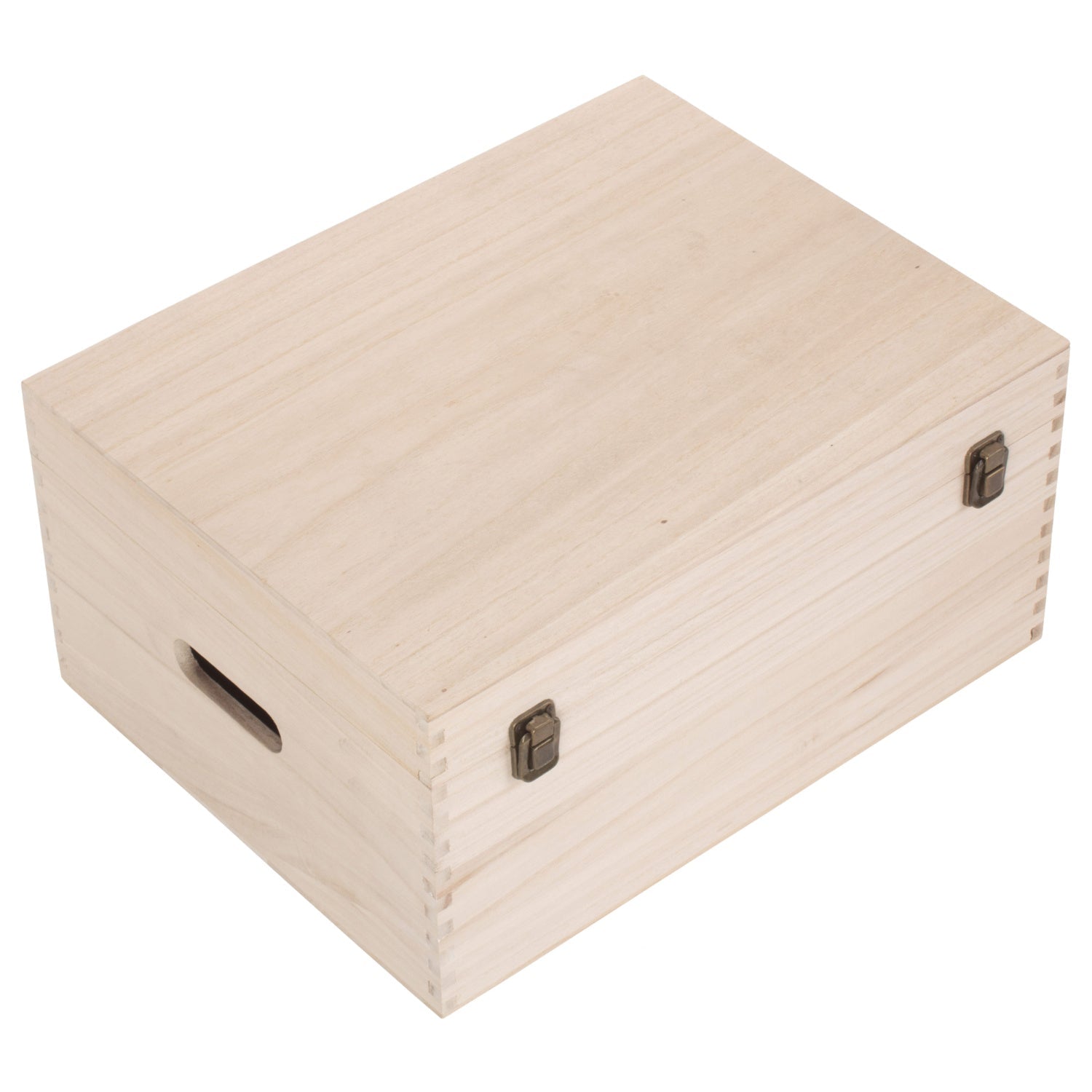 16 Inch Unvarnished Wooden keepsake Box - REGN