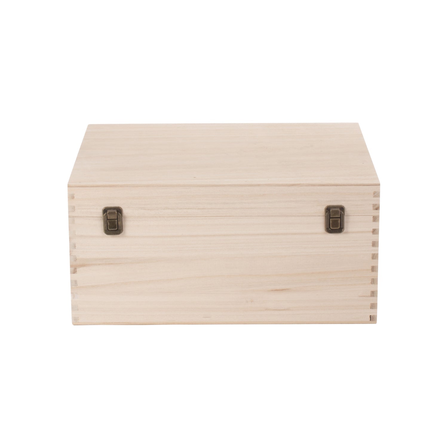 16 Inch Unvarnished Wooden keepsake Box - REGN