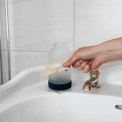 Foaming Hand Soap GreenTabs™ Starter Kit – Refillable Glass Bottle