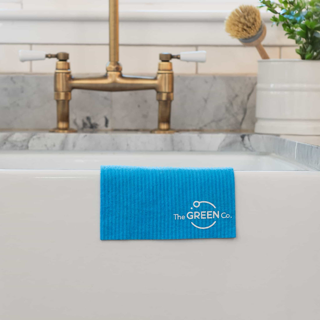 Reusable Cellulose Dish Cloths – Pack of 4 Compostable, Plastic-Free & Eco-Friendly