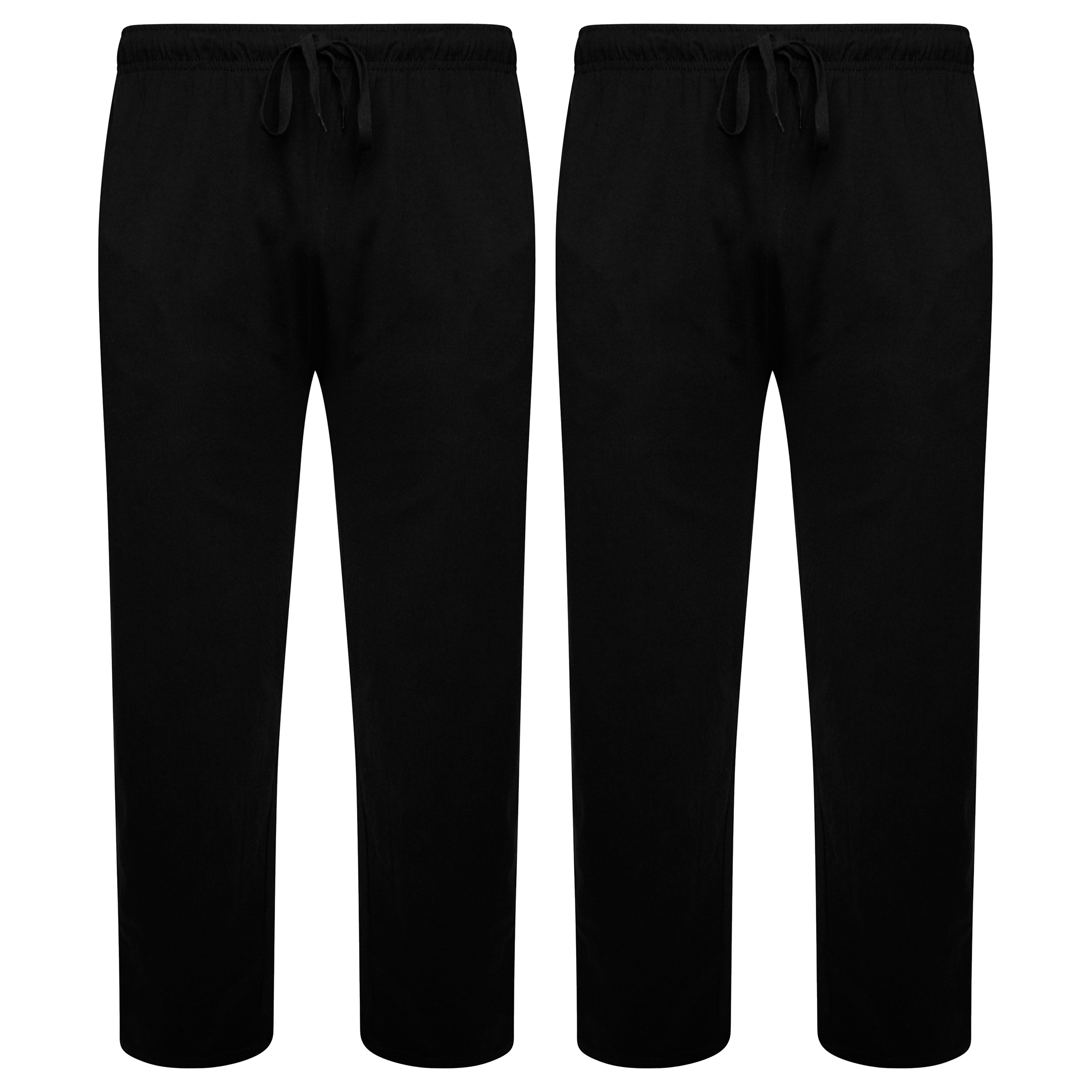 Sock Stack 2 Pack Mens Cotton Lounge Bottoms Stretchable PJ Pants Durable Cosy Cosy Super Soft Lounge Comfort