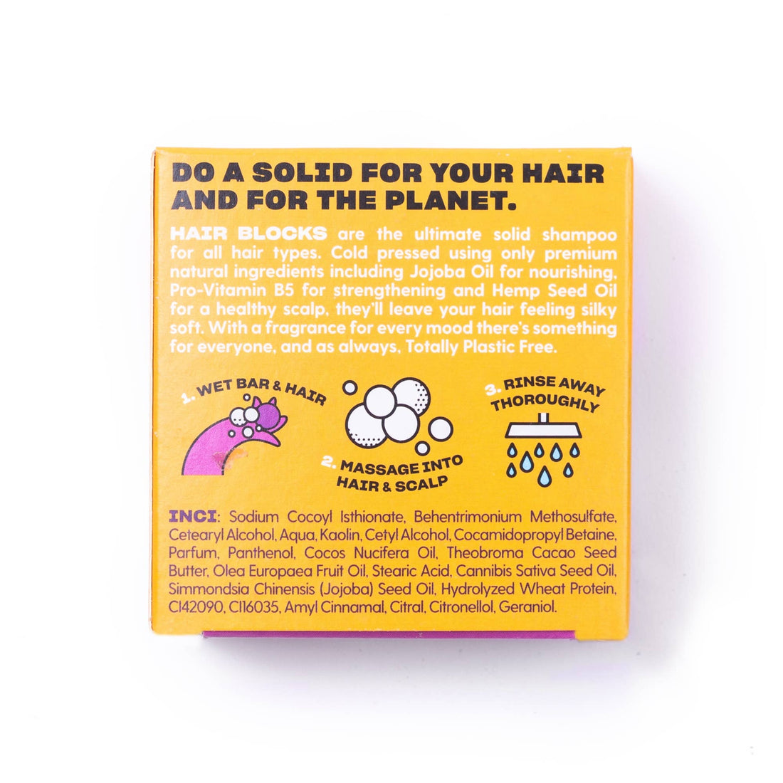 Hair Blocks Solid Shampoo - Mango & Passionfruit