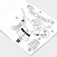 Children’s Christmas Colouring Book – Santa Scene
