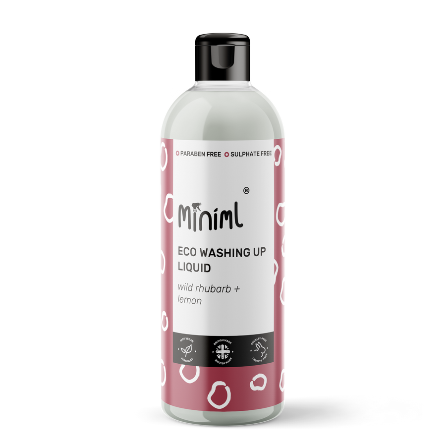 Rhubarb & Lemon Washing Up Liquid – 500ml Bottle