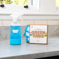GreenTabs™ Cleaning Spray Refills – 8 Pack Plant-Powered, Plastic-Free & Eco-Friendly