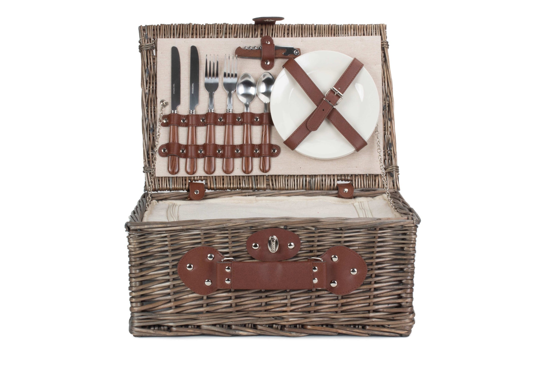 2 Person Chiller Picnic Hamper Basket - REGN