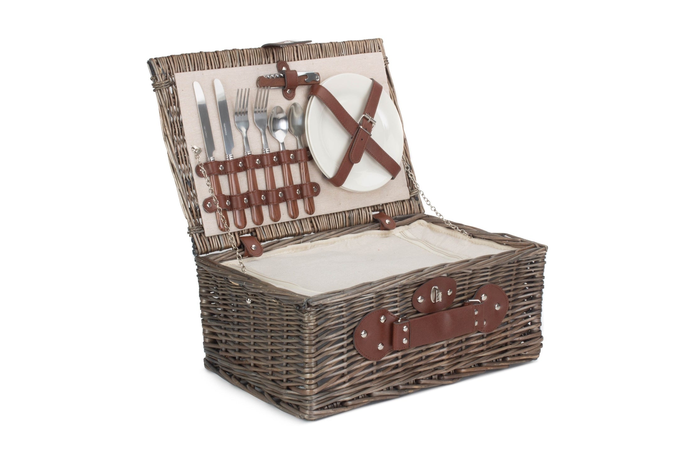 2 Person Chiller Picnic Hamper Basket - REGN