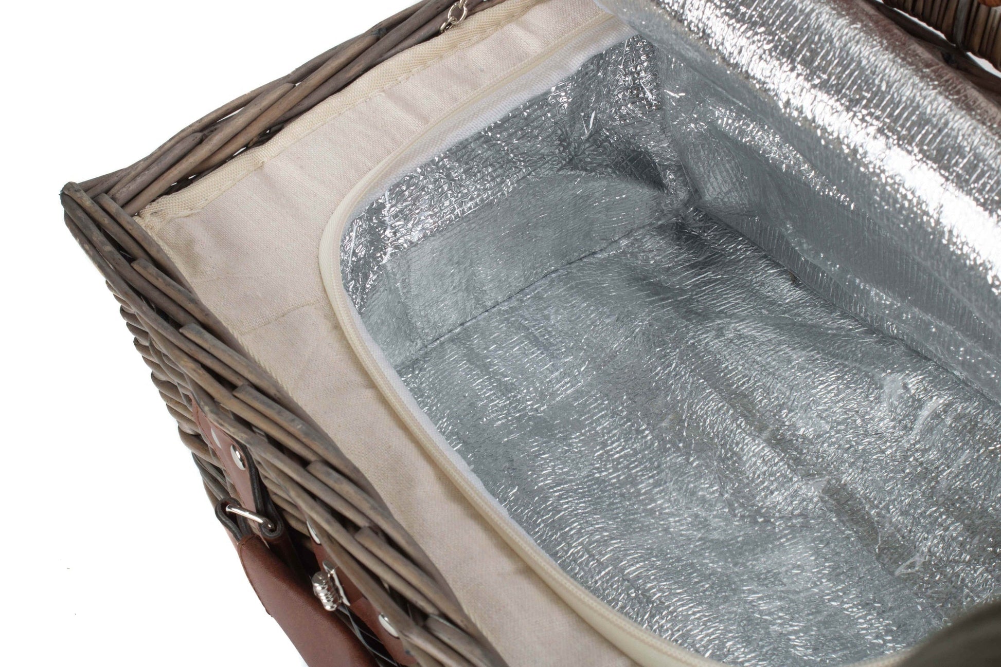 2 Person Chiller Picnic Hamper Basket - REGN