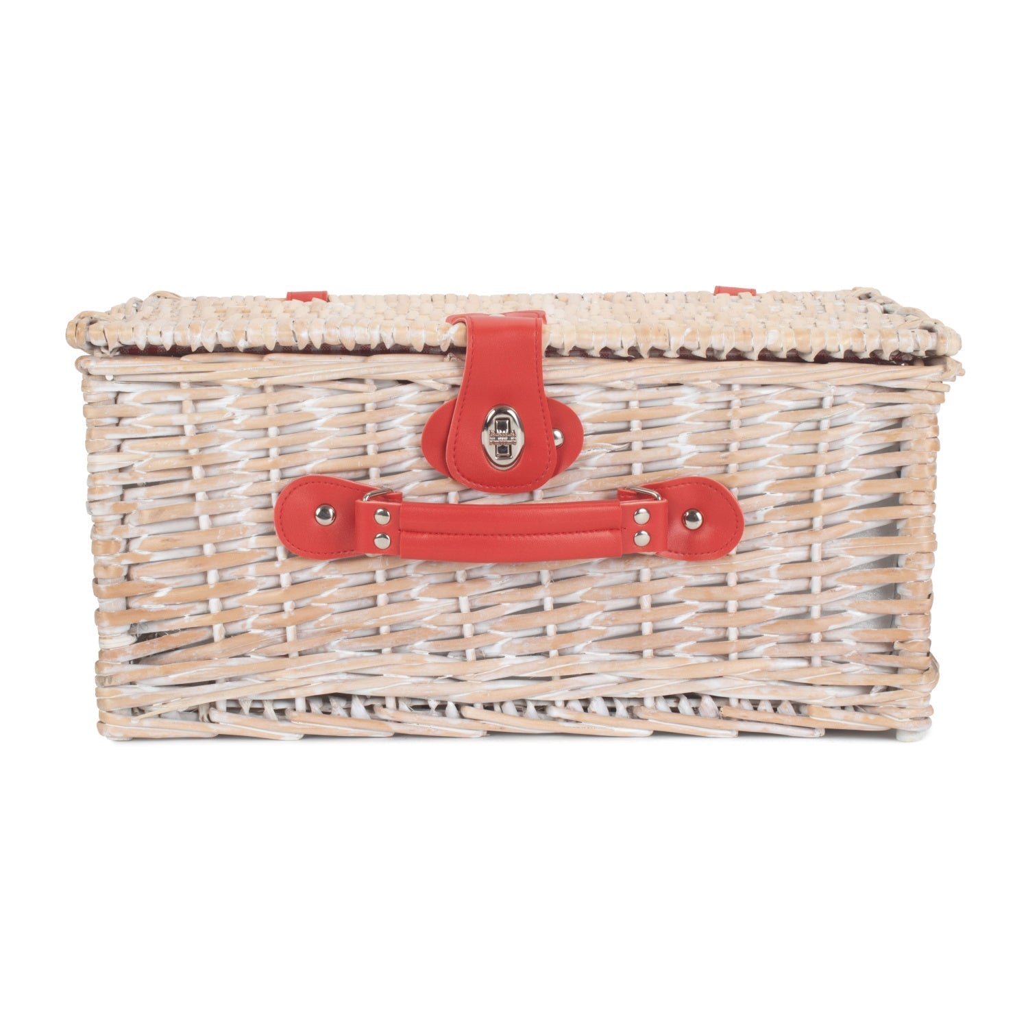 2 Person Red & White Gingham Fitted Hamper - REGN