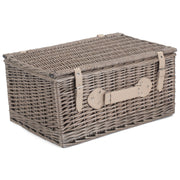 20 Inch Antique Wash Willow Hamper - REGN