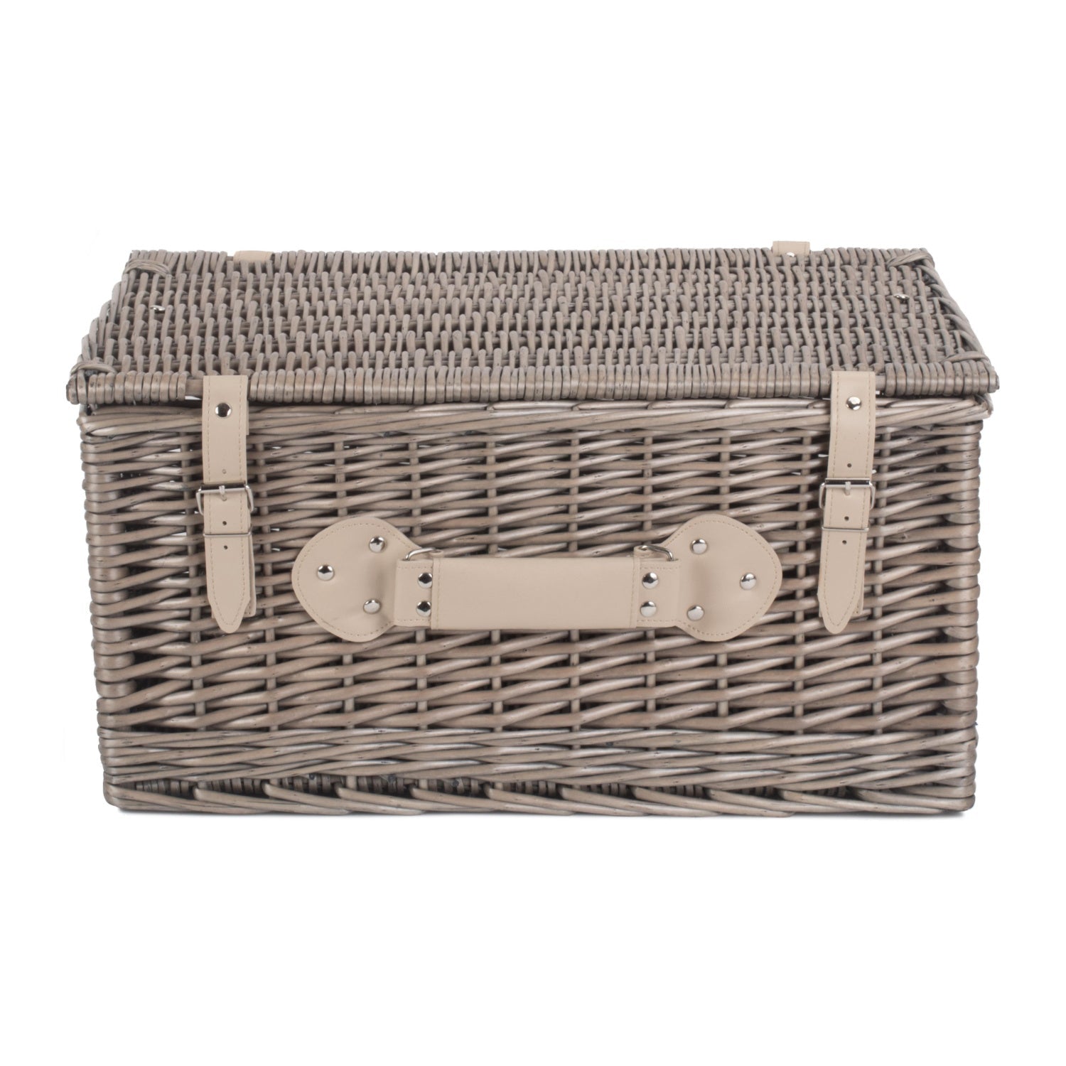 20 Inch Antique Wash Willow Hamper - REGN