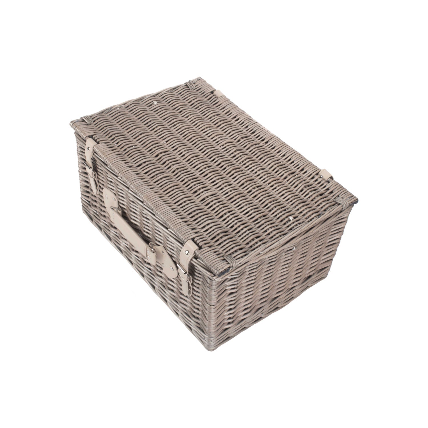 20 Inch Antique Wash Willow Hamper - REGN