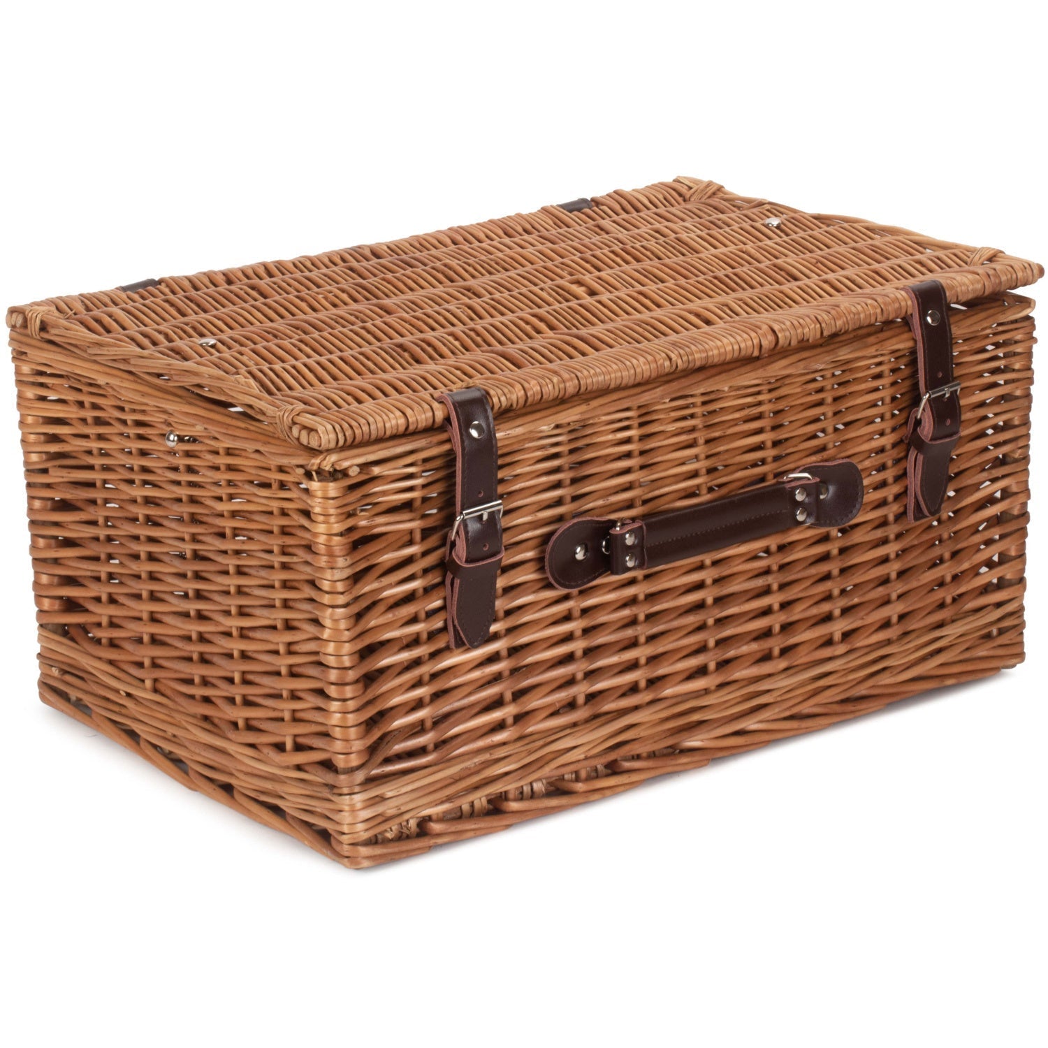 20 Inch Double Steamed Willow Hamper Trunk - REGN
