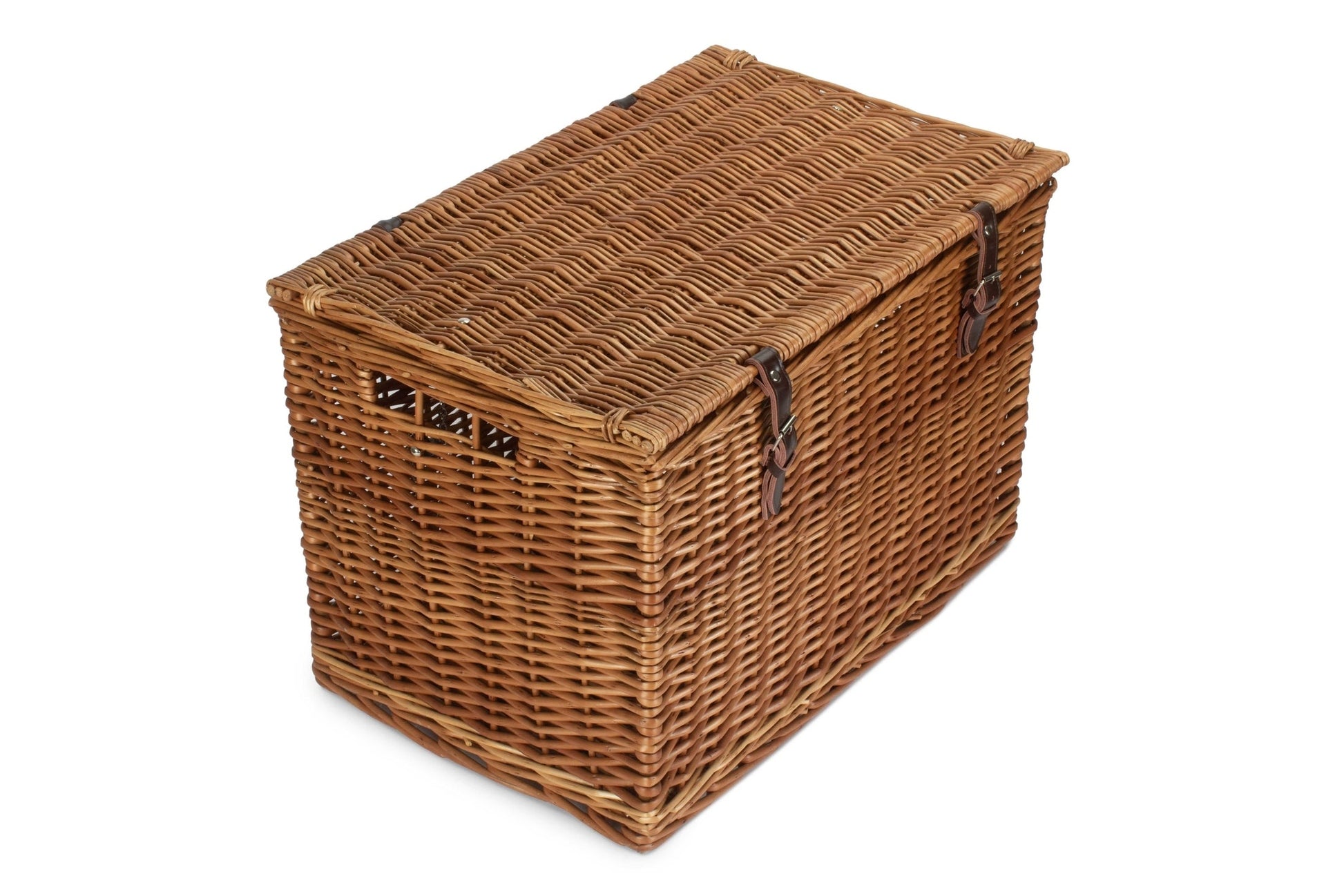 24 Inch Double Steamed Willow Chest Hamper Trunk - REGN