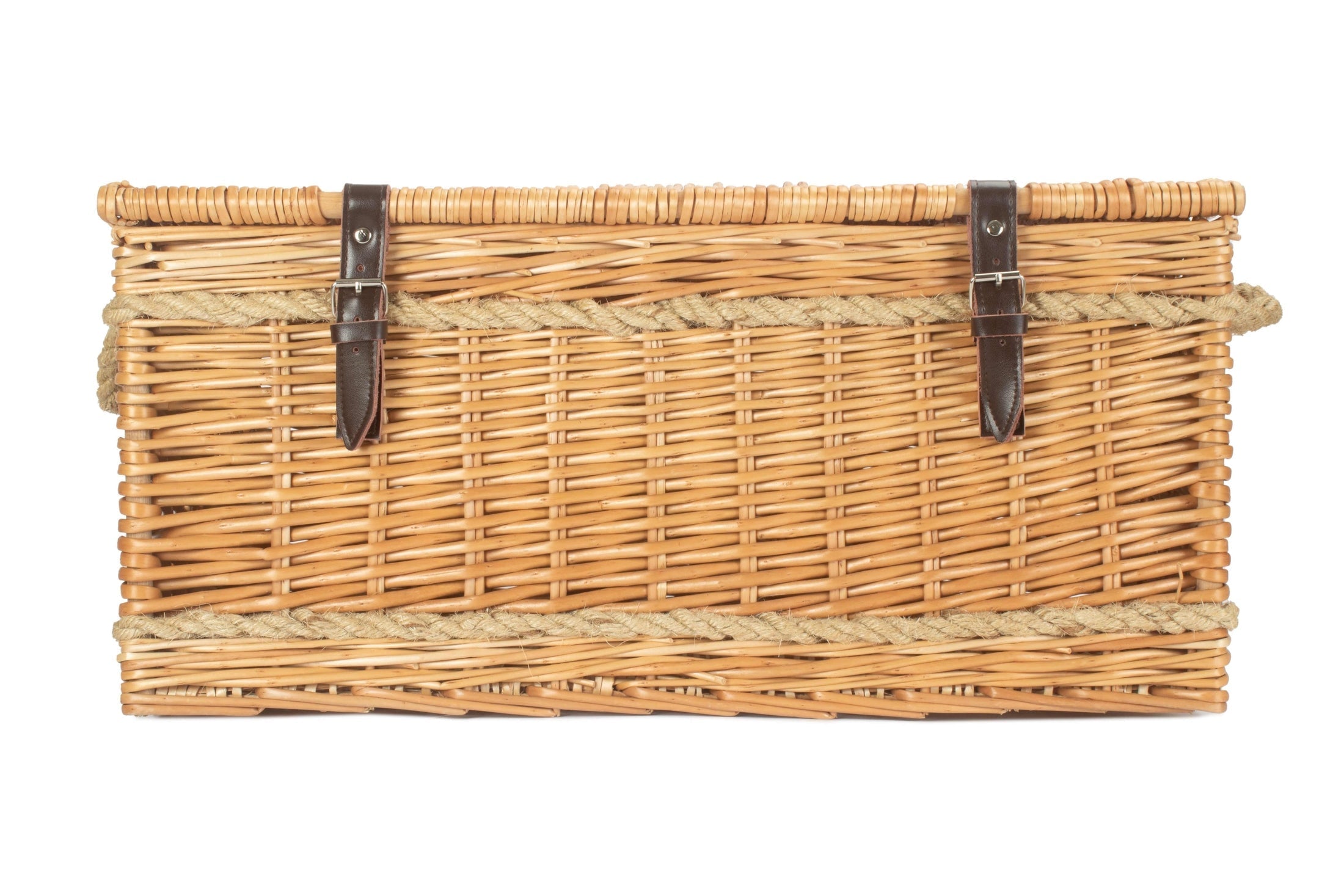 24 Inch Rope Handled Willow Hamper Trunk - REGN