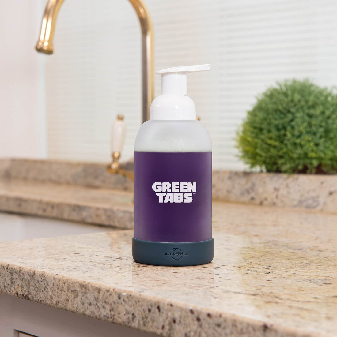 Foaming Hand Soap GreenTabs™ Starter Kit – Refillable Glass Bottle