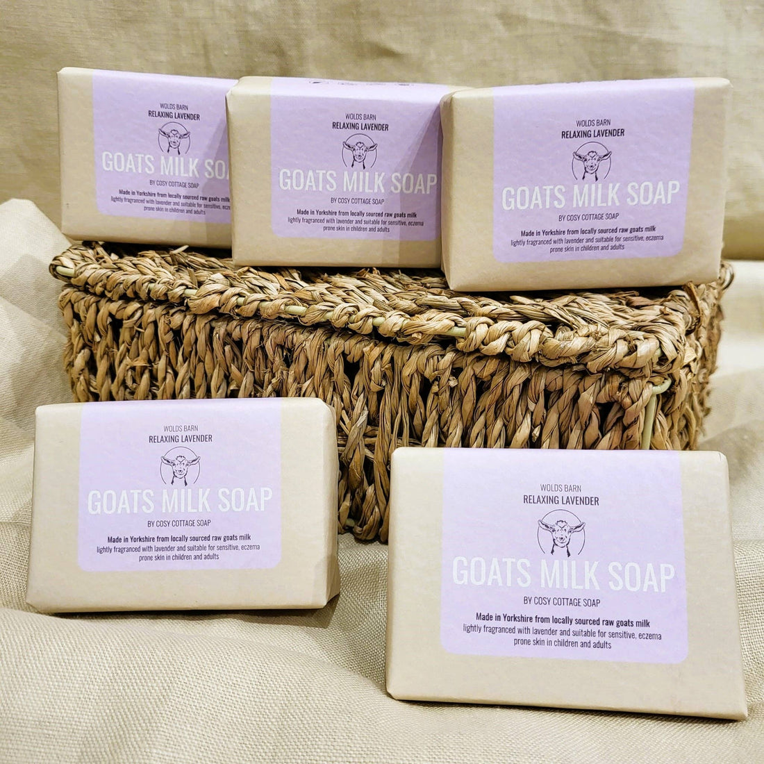 Goats Milk Soap – Natural Gentle Bars for Babies, Children & Adults