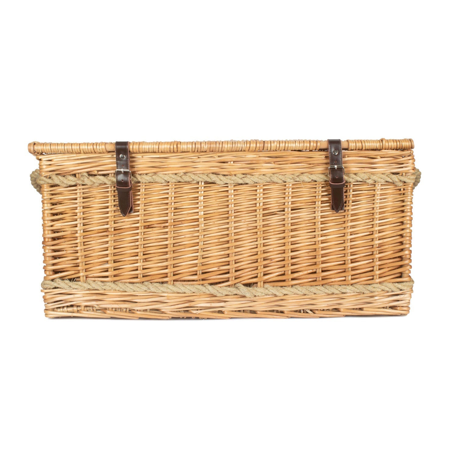 28 Inch Rope Handled Willow Hamper Trunk - REGN