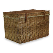 29 Inch Light Steamed Willow Storage Hamper - REGN