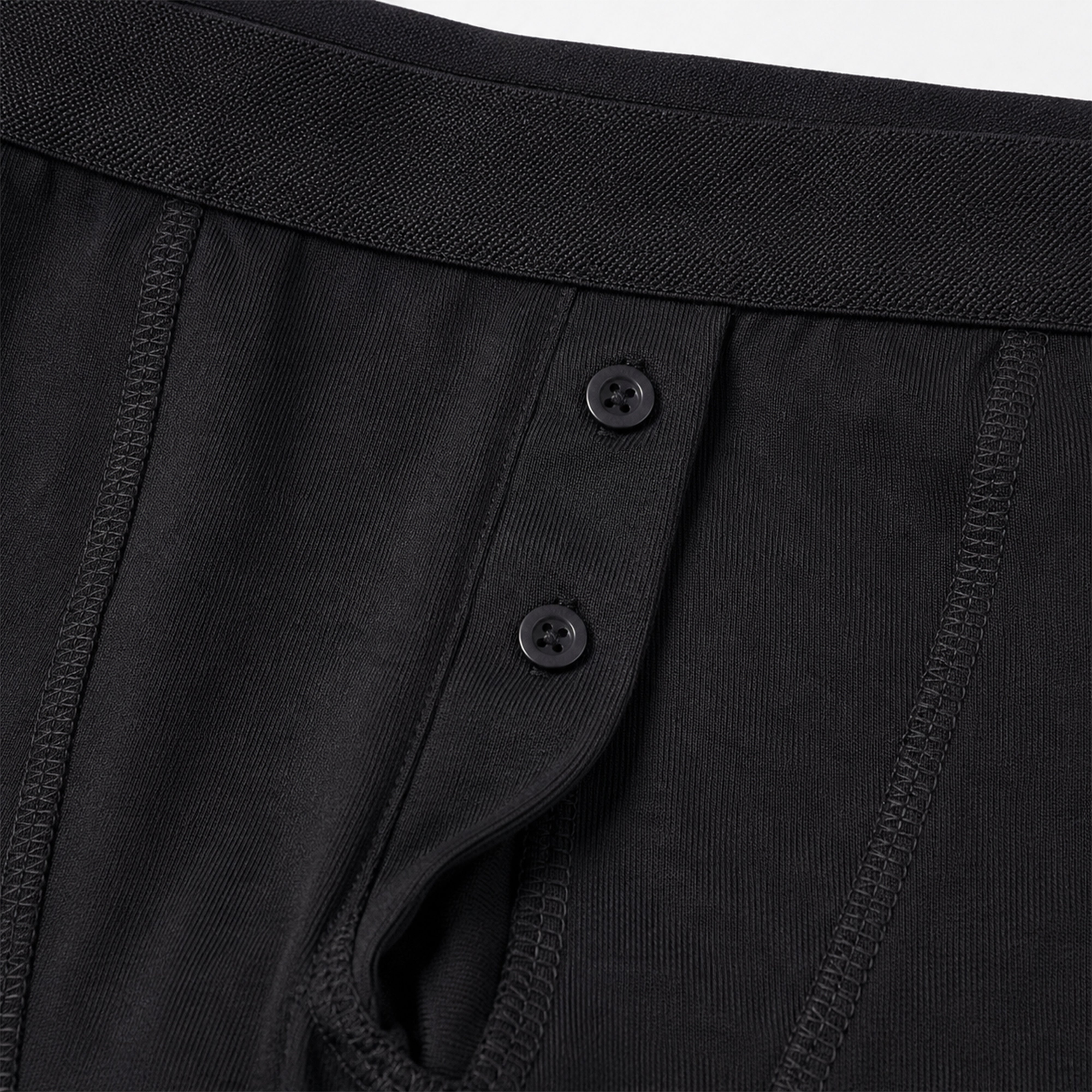 Sock Stack Men's Cotton Button Fly Boxer Shorts Pack Of 5 Breathable Stretch Gym Sports