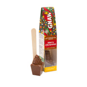 GNAW Merry Christmas Tree Hot Chocolate Spoon | 40% Colombian Milk Chocolate