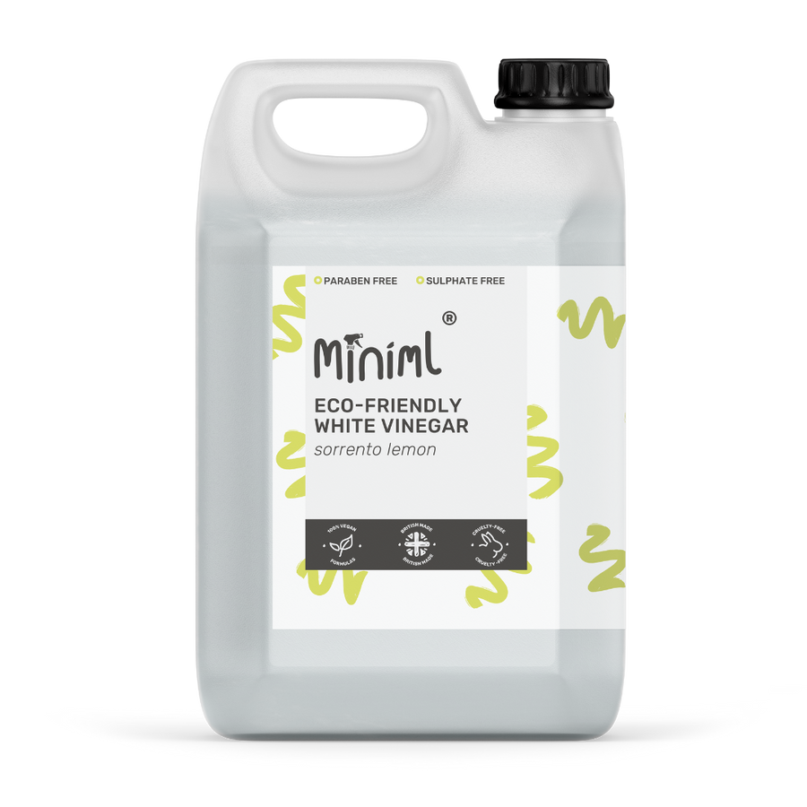 Sorrento Lemon White Vinegar – 5L Refill Multi-Purpose Cleaner