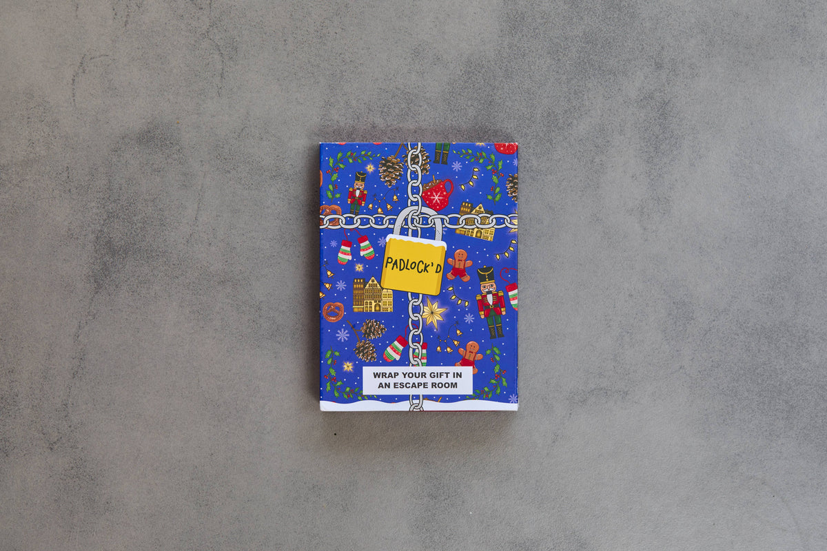 Padlock'd Festive Escape Room Lock & Chain Game | Christmas Gift Puzzle