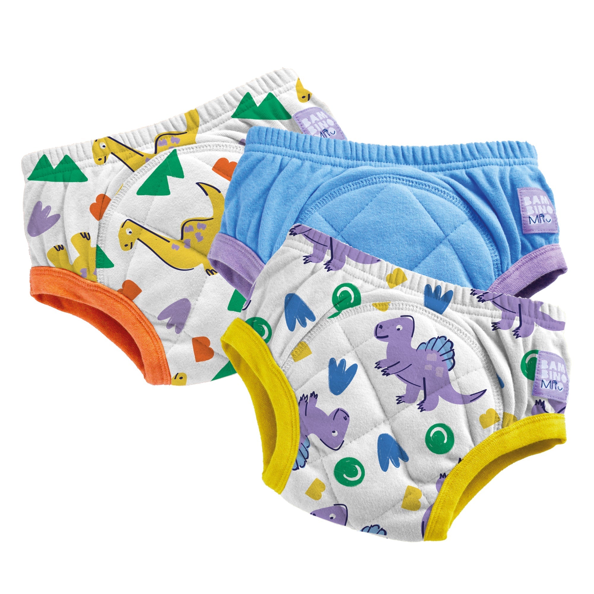 3 Pack Reusable Potty Training Pants in Brave Dinos - Enhanced Design - REGN