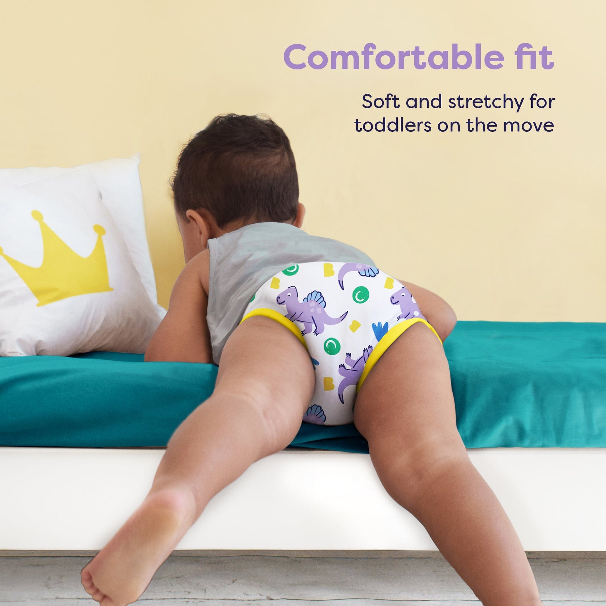 3 Pack Reusable Potty Training Pants in Pop Blue - Enhanced Design - REGN
