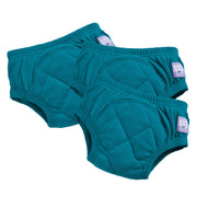 3 Pack Reusable Potty Training Pants in Teal - Enhanced Design - REGN