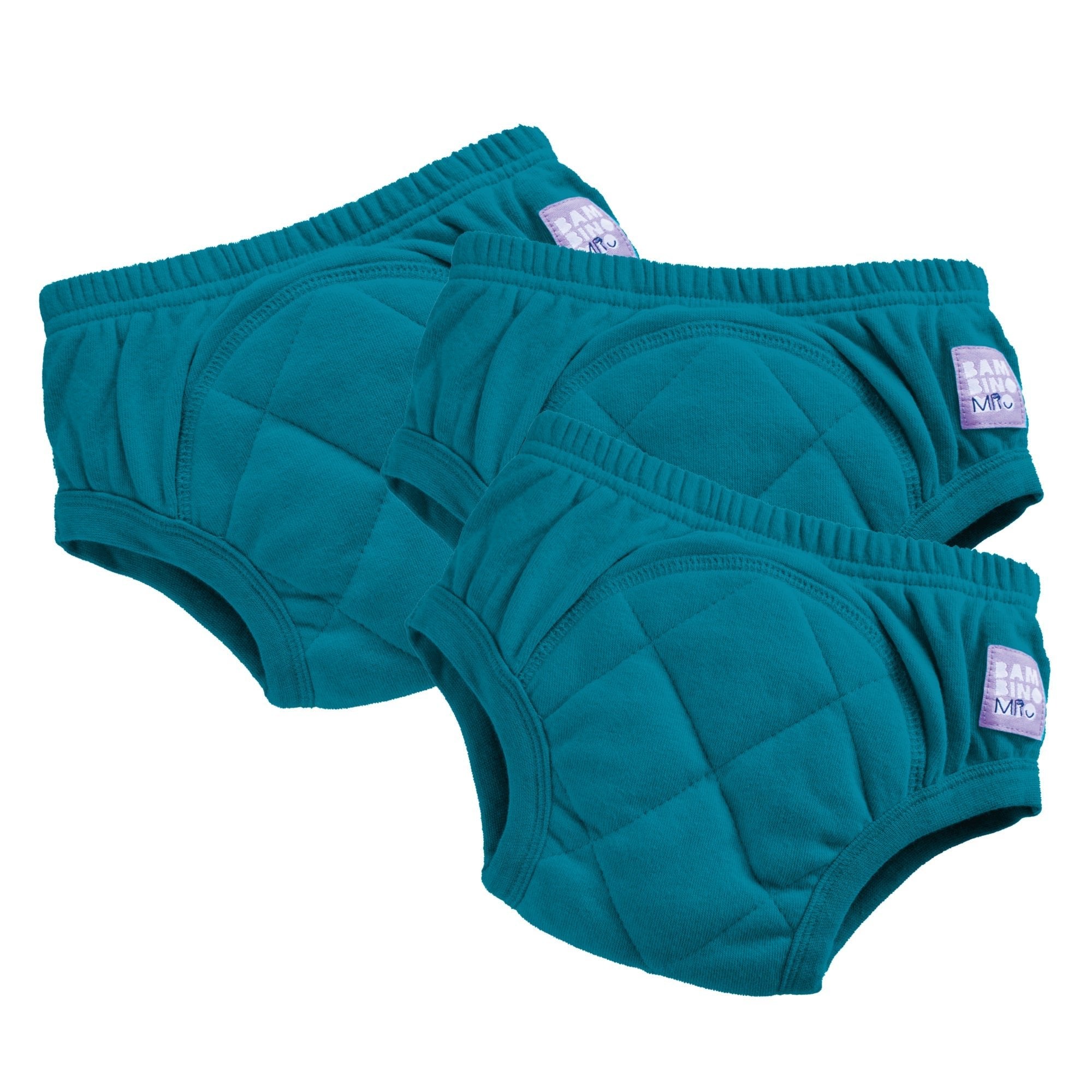 3 Pack Reusable Potty Training Pants in Teal - Enhanced Design - REGN