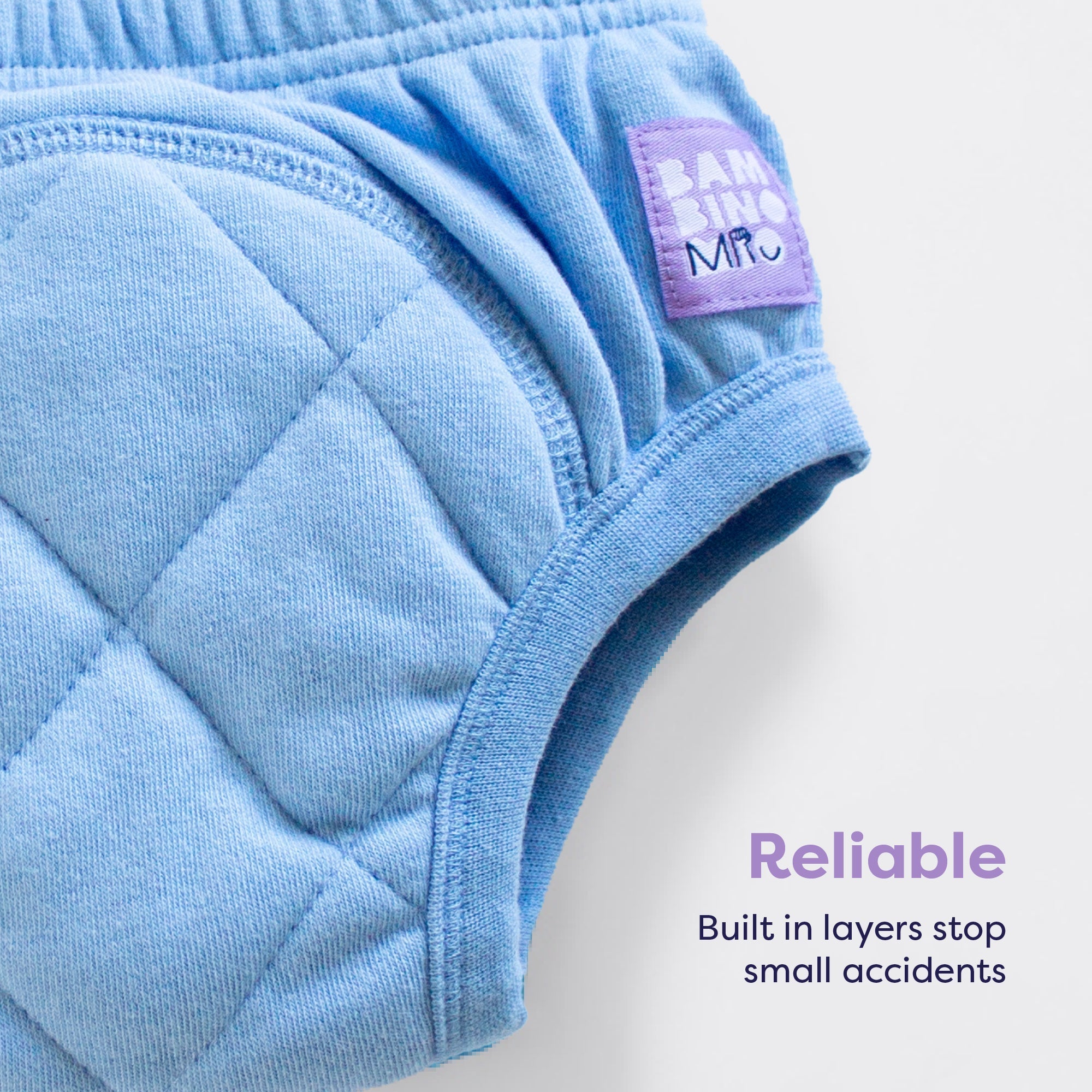 3 Pack Reusable Potty Training Pants in Teal - Enhanced Design - REGN