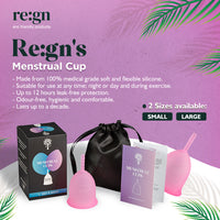 Menstrual Cup - 2 Sizes Available