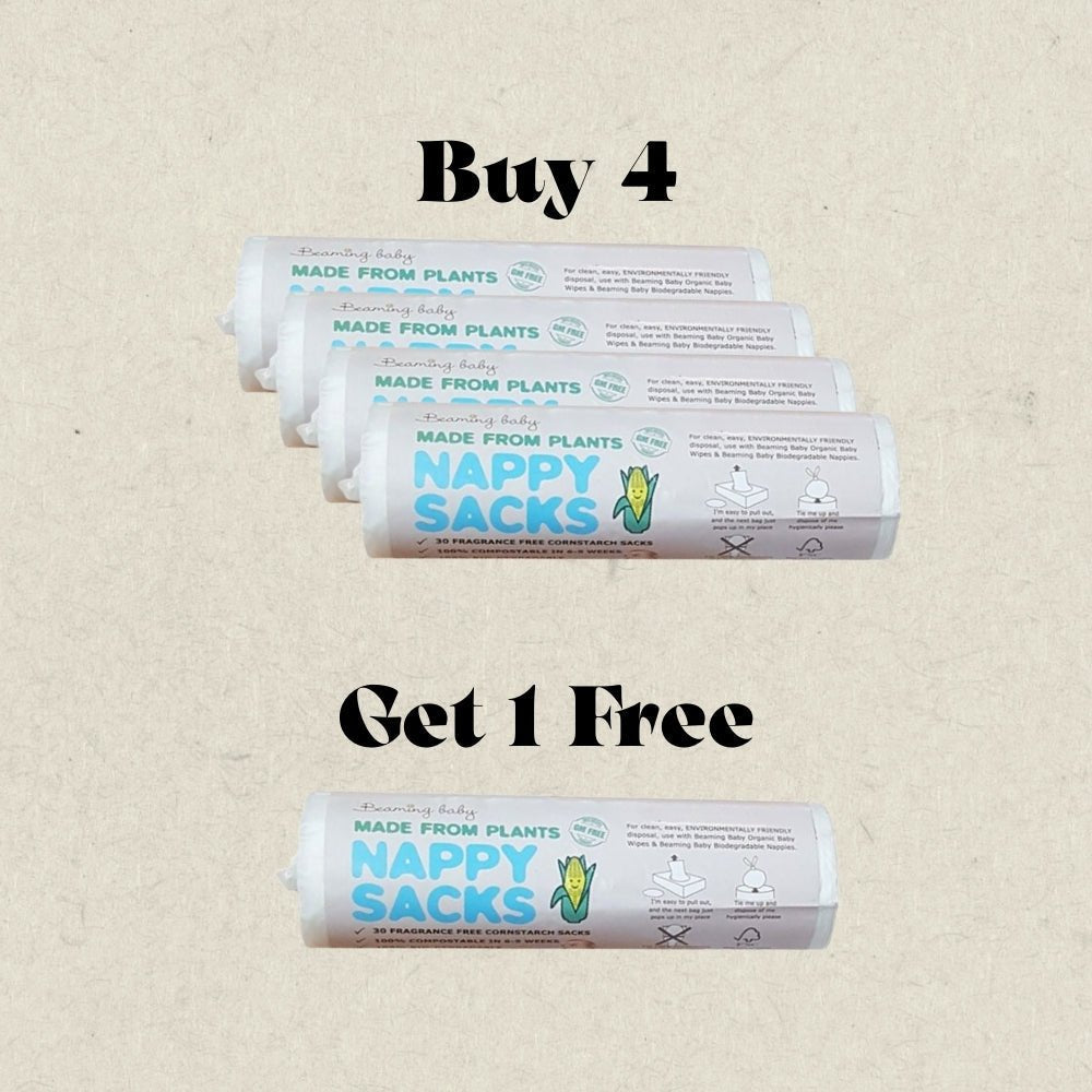 30 Pack of Cornstarch Nappy Sacks - REGN