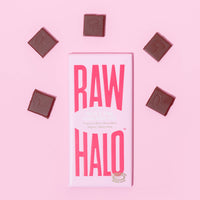 Organic Vegan Mylk Chocolate with Pink Himalayan Salt 70g