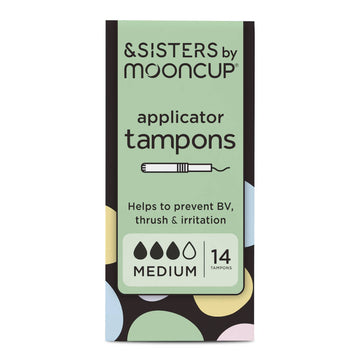 Eco-Applicator Tampons | Medium (14 pack) | Plastic-free