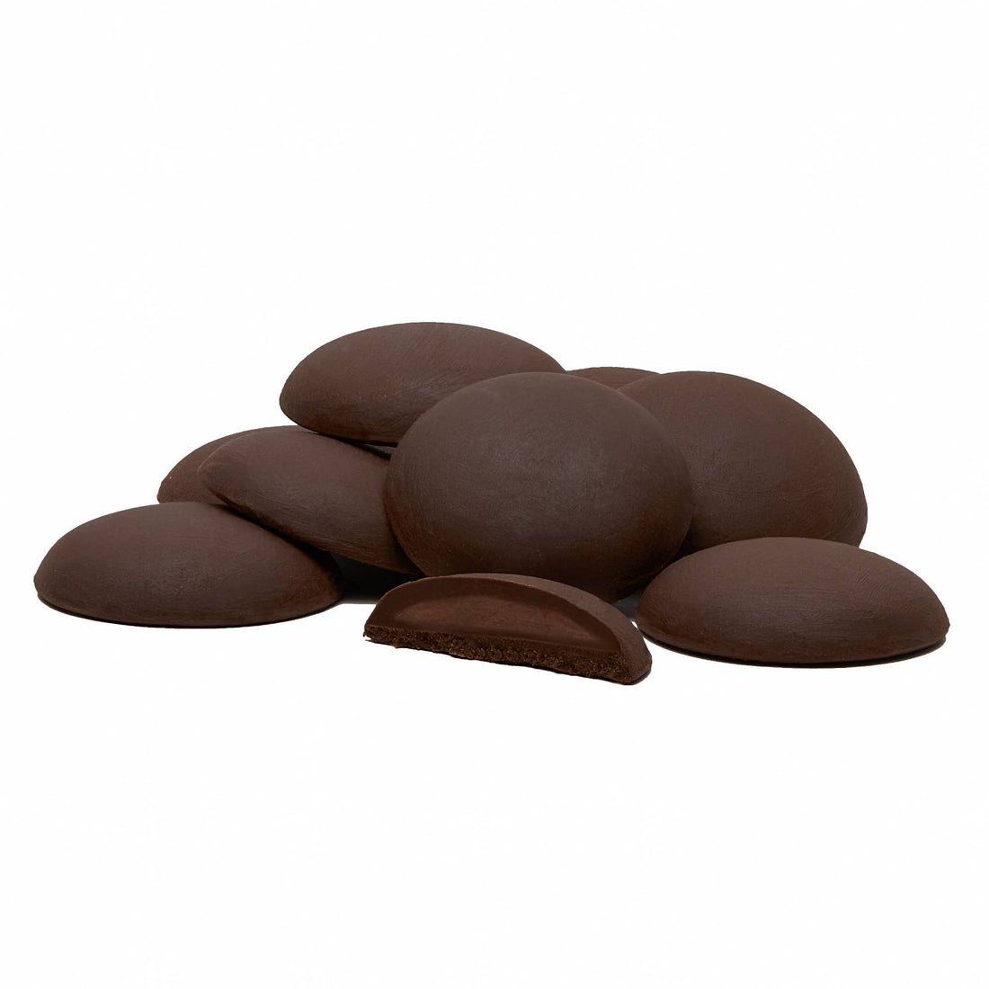 Organic Vegan Salted Almond Truffle Chocolate Buttons 90g