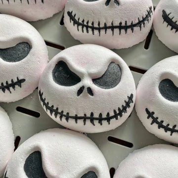 Jack Skellington Bath Bomb – Halloween Spooky Bath Fizzer