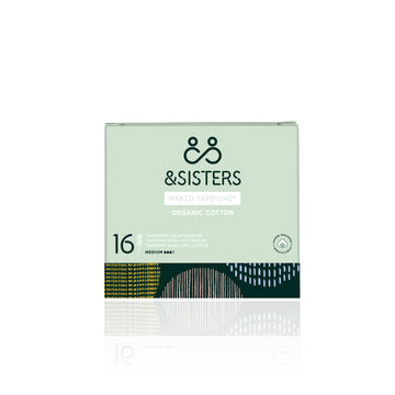 Naked Tampons® | Medium (16 pack) | Plastic-free | Vegan