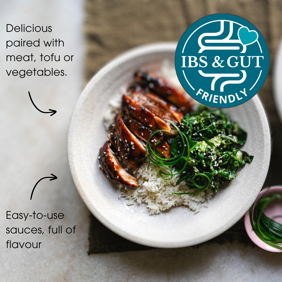 Teriyaki Stir-in Sauce 260g – Gluten Free, Vegan & Low FODMAP Japanese Style Sauce