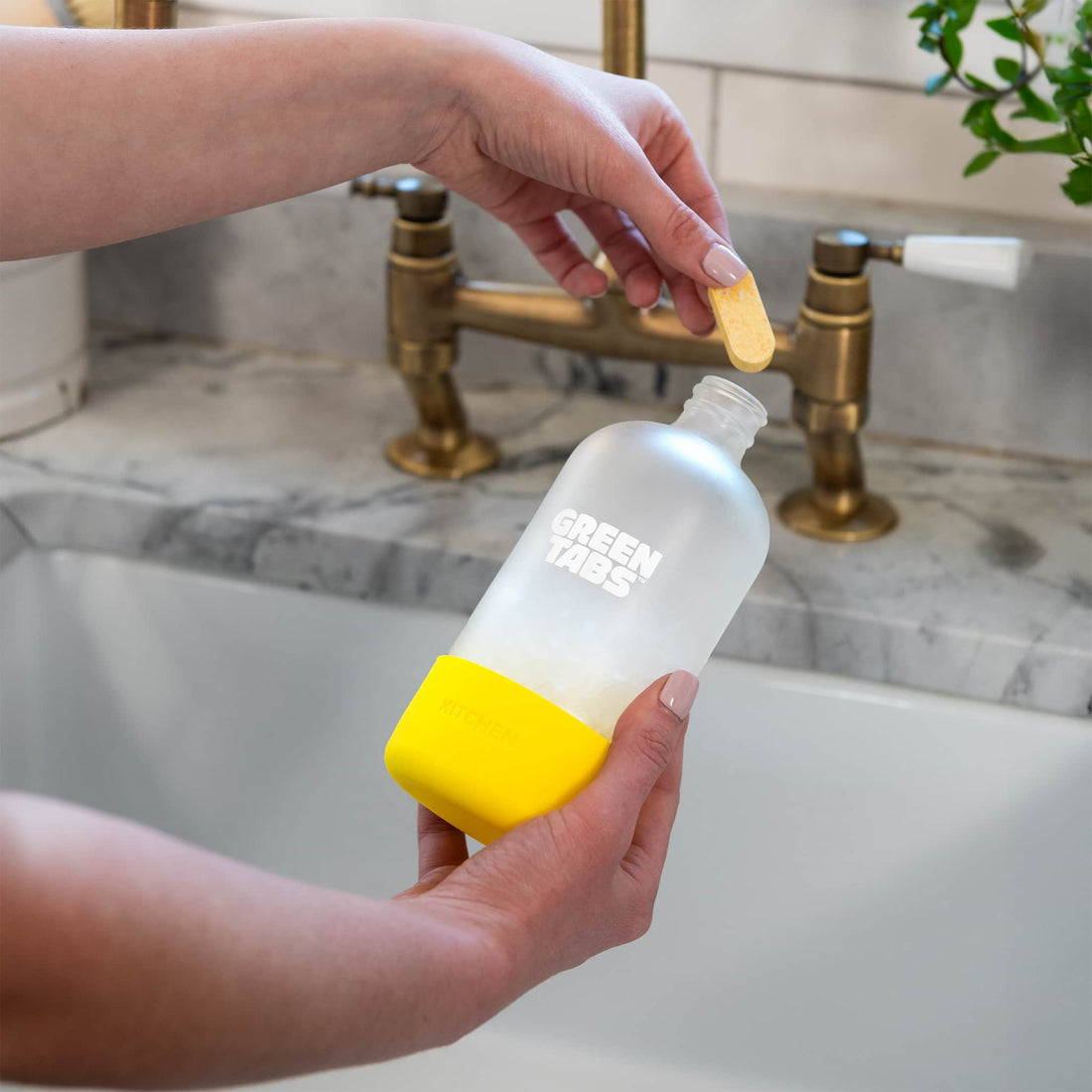 Plant-Powered Kitchen Degreaser GreenTabs™ – Plastic-Free, Vegan & Eco-Friendly Starter Kit
