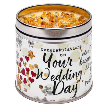 Just Because Candle – Wedding Day (Classic Cotton Scent)