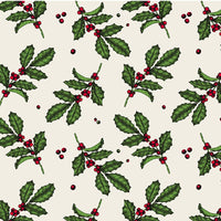 Vintage Christmas Wrapping Paper – Eco-Friendly FSC™ Recyclable  - Single Sheet
