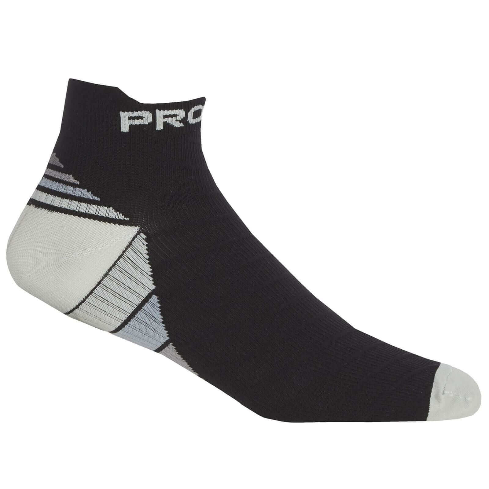 Sock Stack Men's Compression Low-Cut Running Socks 4 Pack Breathable Arch Support