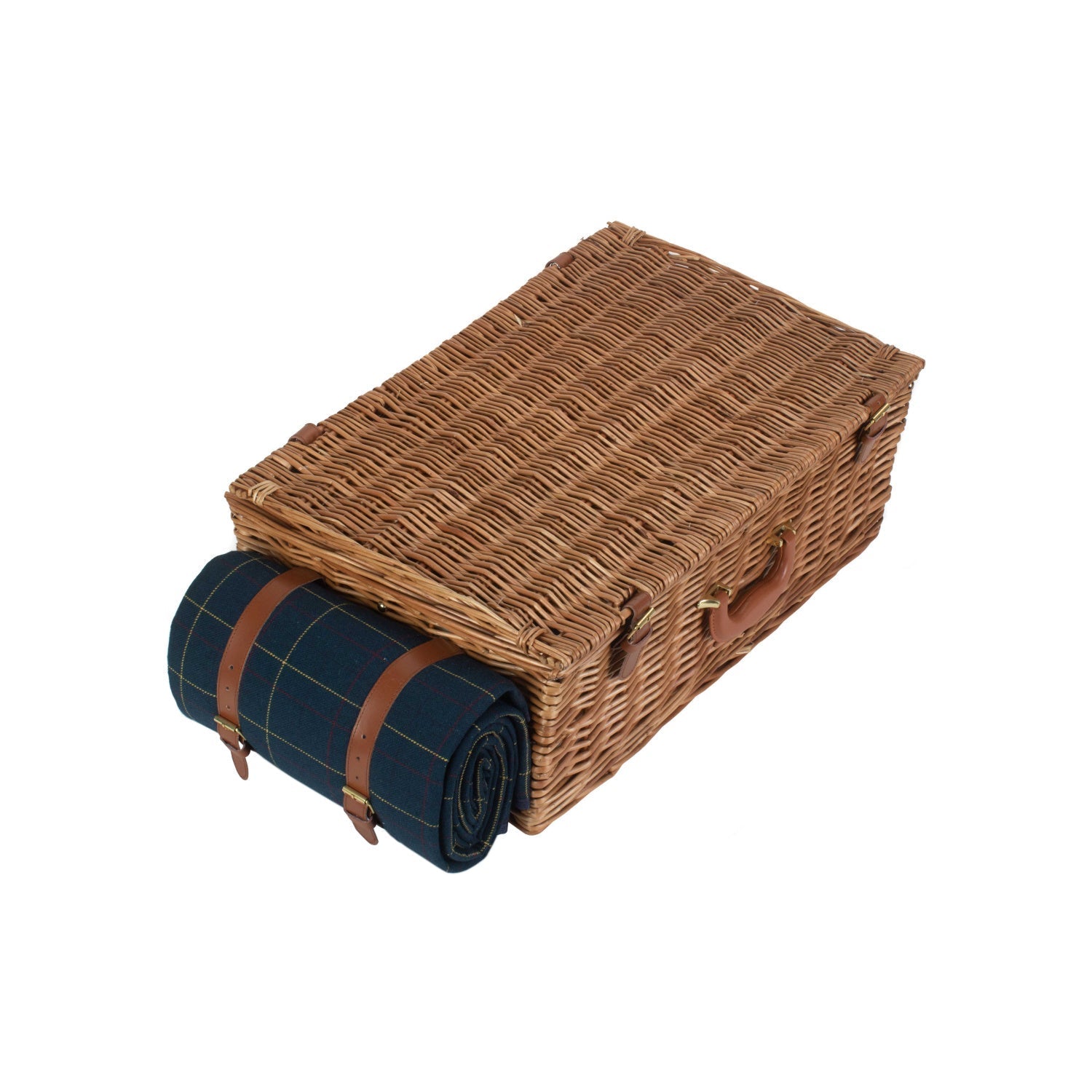 4 Person Blue Tweed Hamper - REGN