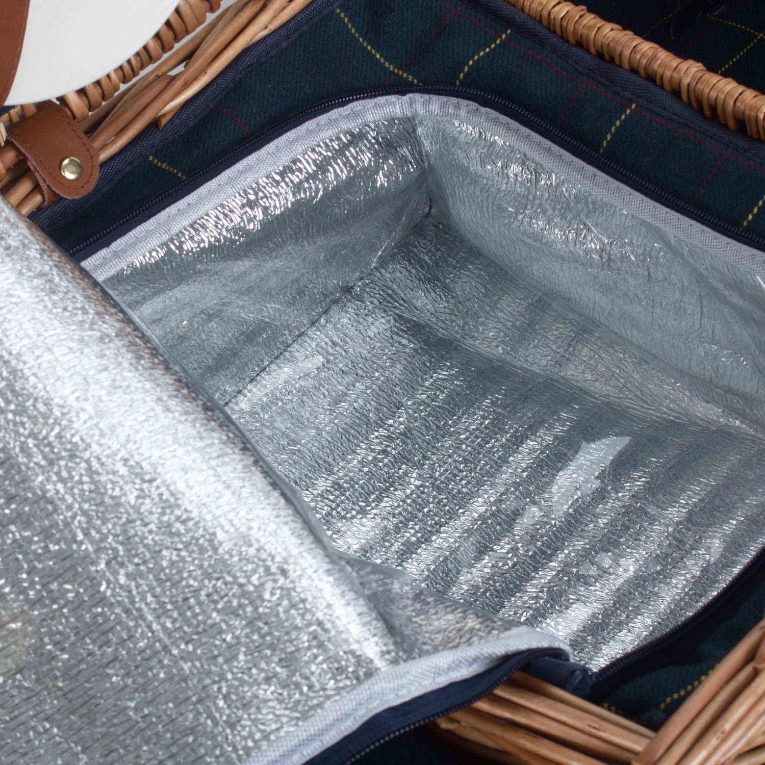 4 Person Blue Tweed Hamper - REGN