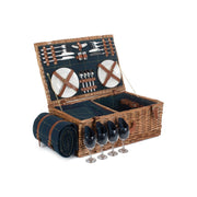 4 Person Blue Tweed Hamper - REGN