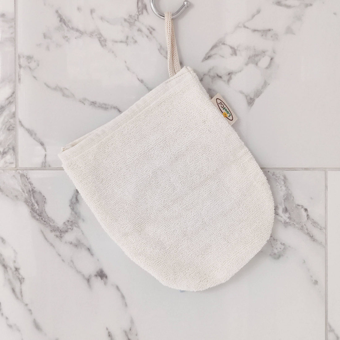 LoofCo Cleansing Mitt – Egyptian Cotton Face & Body Wash Glove